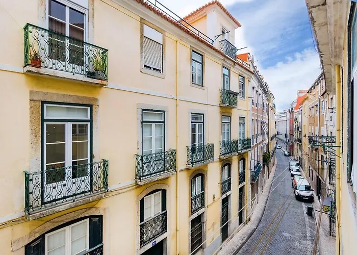 1br @ Downtown Chiado شقة *
